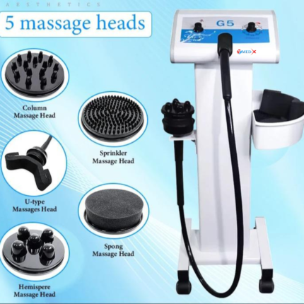 G5 Massager — Professional Physiotherapy & Body Massager with 5 Interchangeable Heads